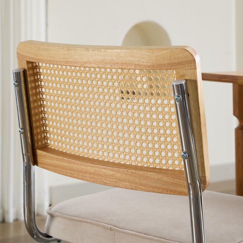 Set of 2 Mid-Century Modern Dining Chairs Stylish and Timeless Seating for Your Dining Room