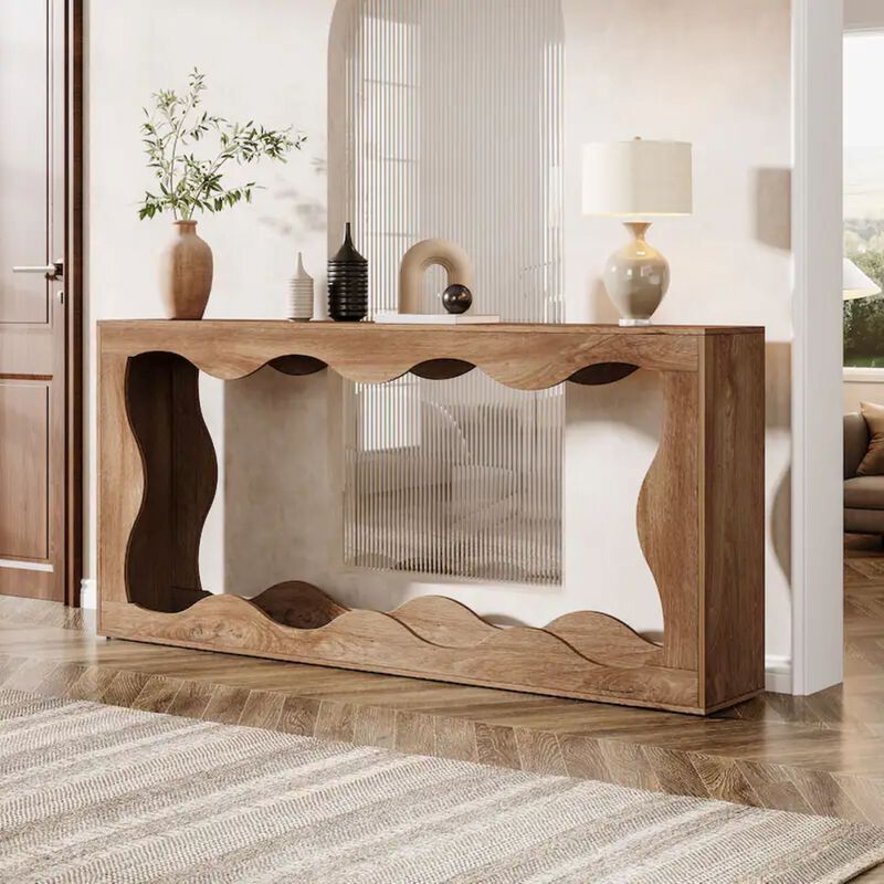 Tribesigns Console Table Farmhouse Entryway Table image number 1