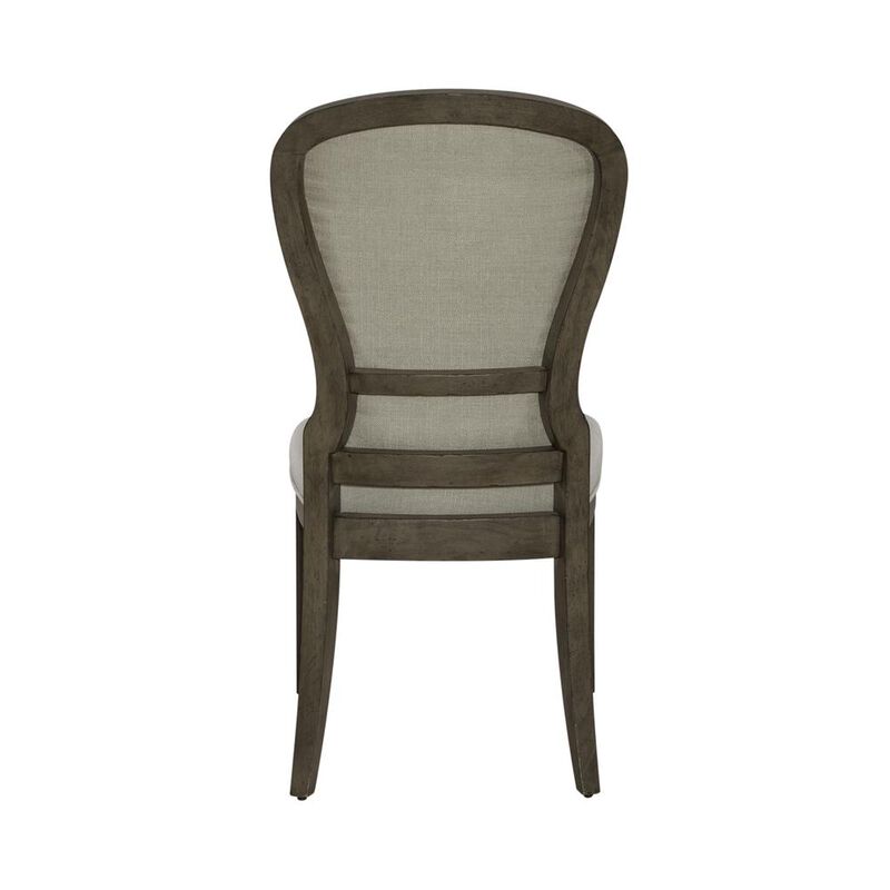 Liberty Furniture Uph Tufted Back Side Chair - Set of 2 Traditional Multi in Dusty Taupe image number 5