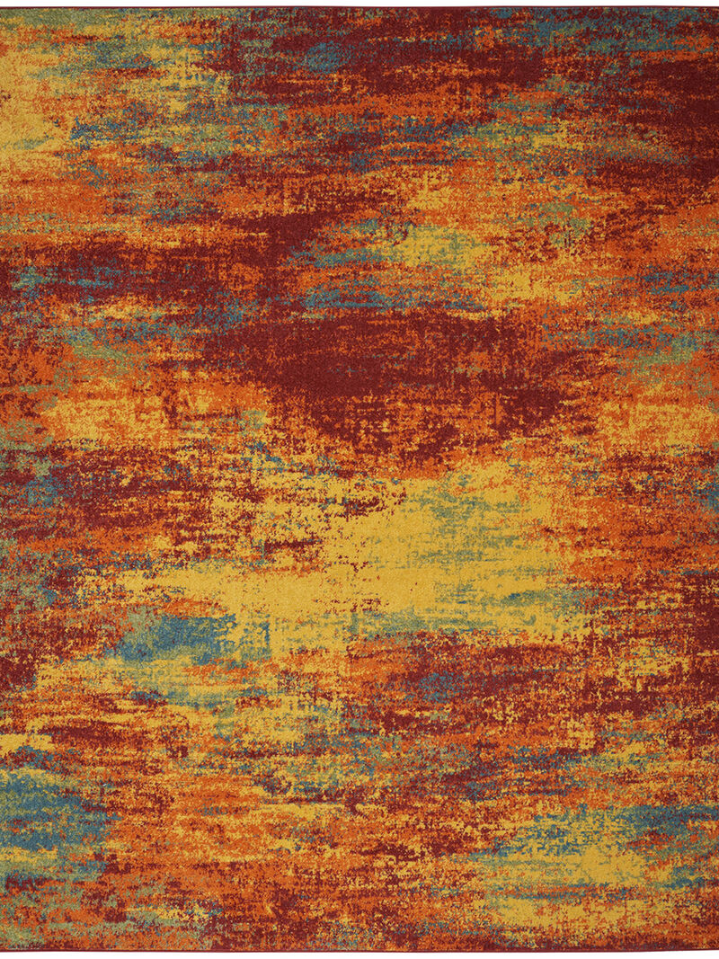 Nourison Essentials NRE06 Flame 6' x 9' Rug