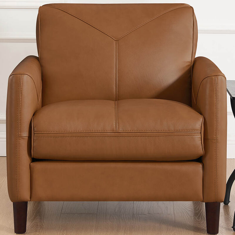 Yorkdale Top Grain Leather Chair