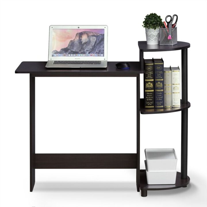 Hivvago Contemporary Home Office Computer Desk in Black Finish
