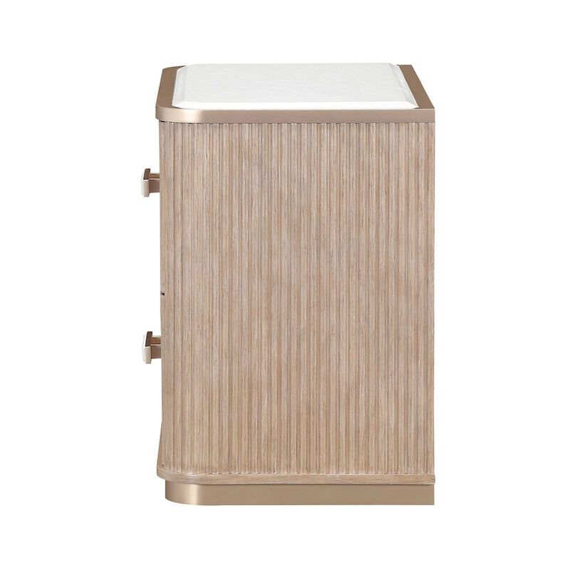West Kensington 2-Drawer Nightstand - Sea Salt Caramel image number 4
