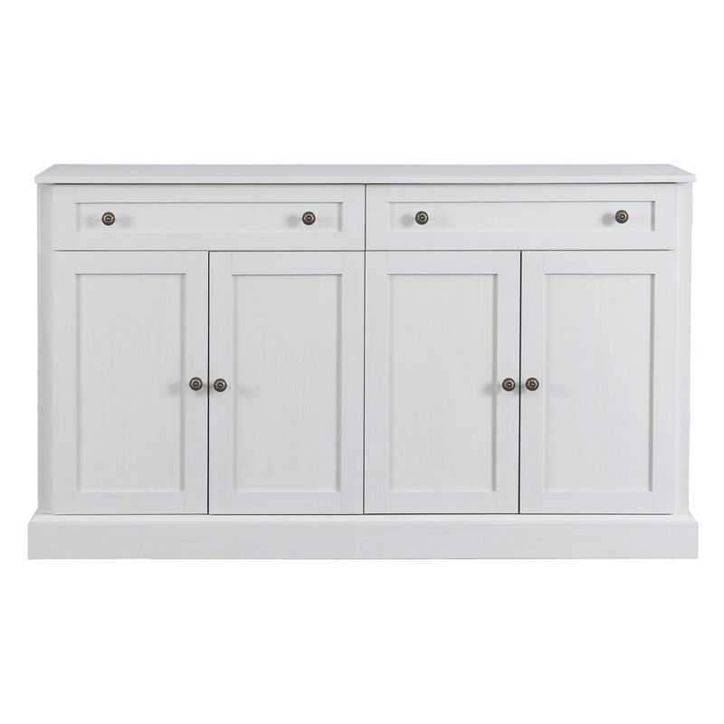 Merax Kitchen Sideboard Storage Buffet Cabinet with 2 Drawers
