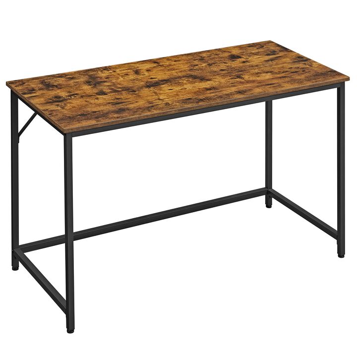 VASAGLE Computer Desk, Gaming Desk, Home Office Desk, for Small Spaces, 23.6 x 47.2 x 29.5 Inches, Industrial Style, Metal Frame