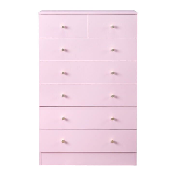 Modern 7-Drawer Dresser with Spacious Storage for Bedroom or Closet