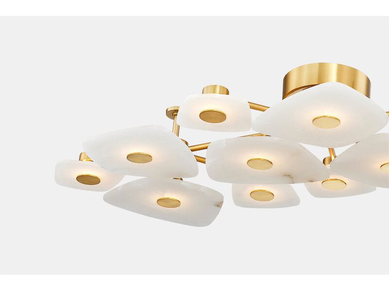 Holmdel Semi Flush Mount Light image number 4