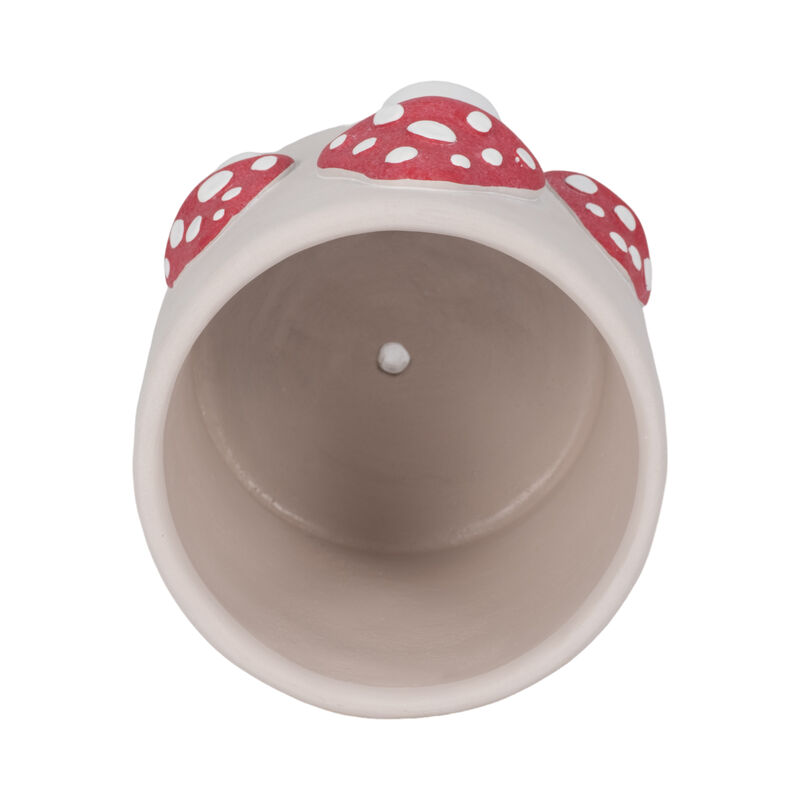 8" Magic Mushroom Planter image number 5