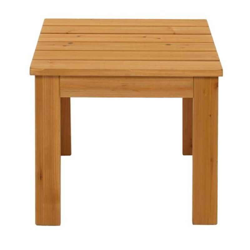 Square Side End Table &ndash; Contemporary Accent Table for Living Room & Bedroom