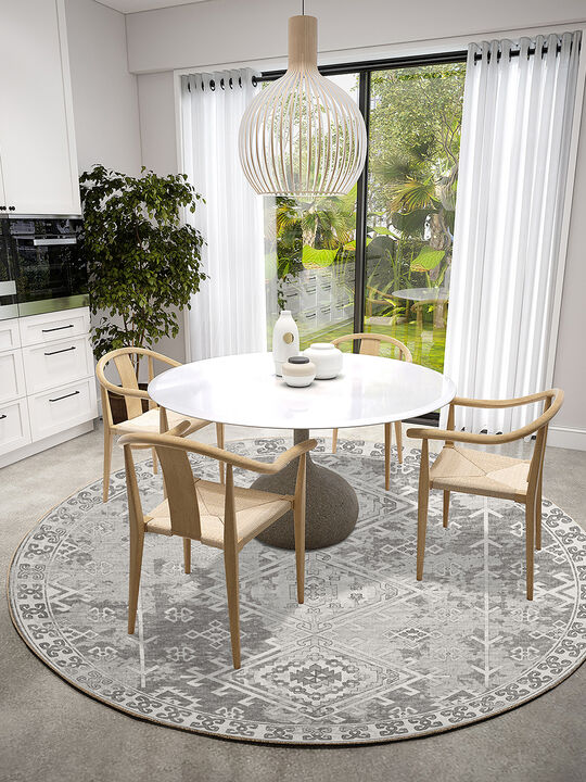 Brisbane BR2 Silver 8' Rug