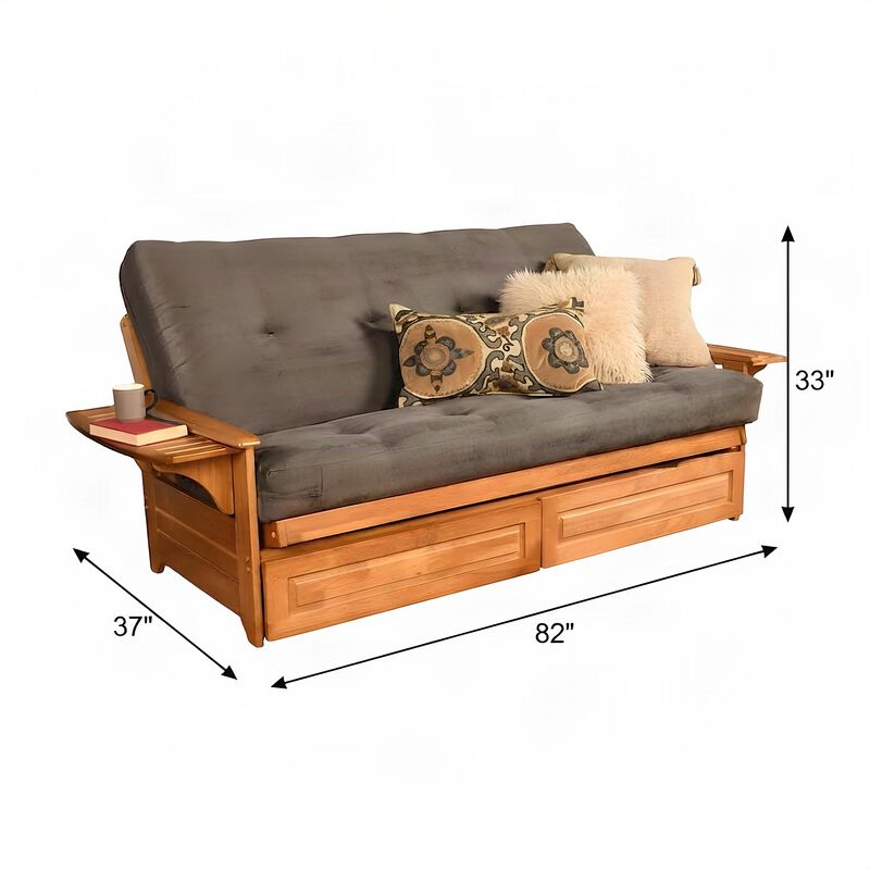 KODIAK Phoenix Frame-Butternut Finish-Mattress-Storage Drawers image number 5