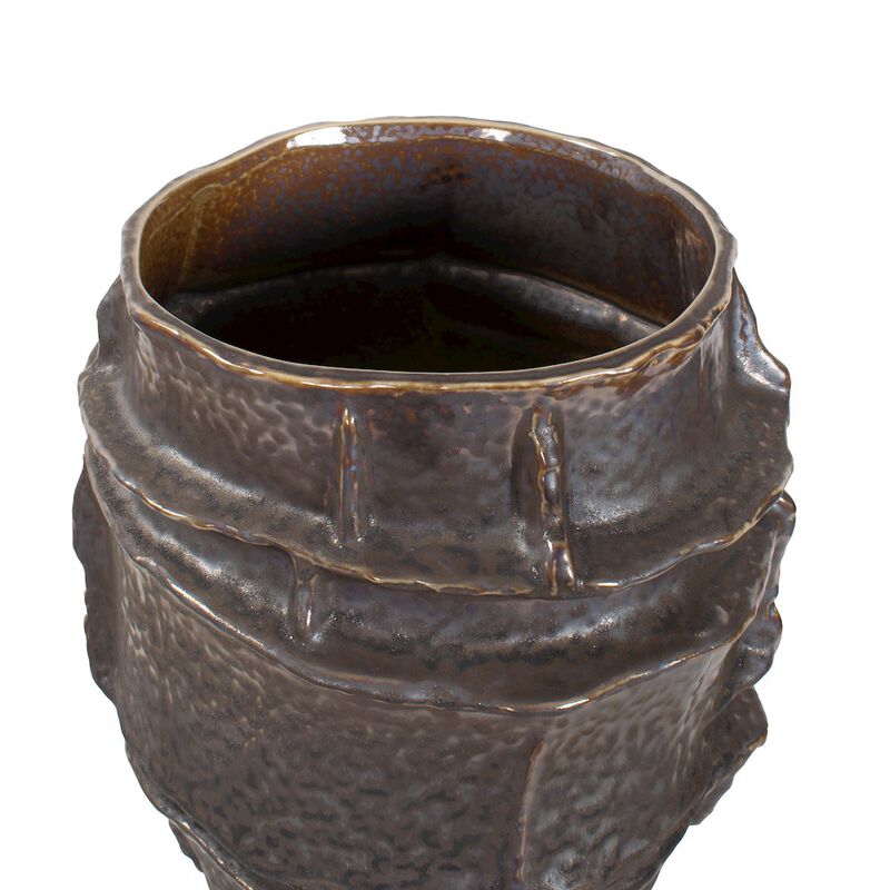 Howard Elliott Fossil Ridge Vase Large image number 3