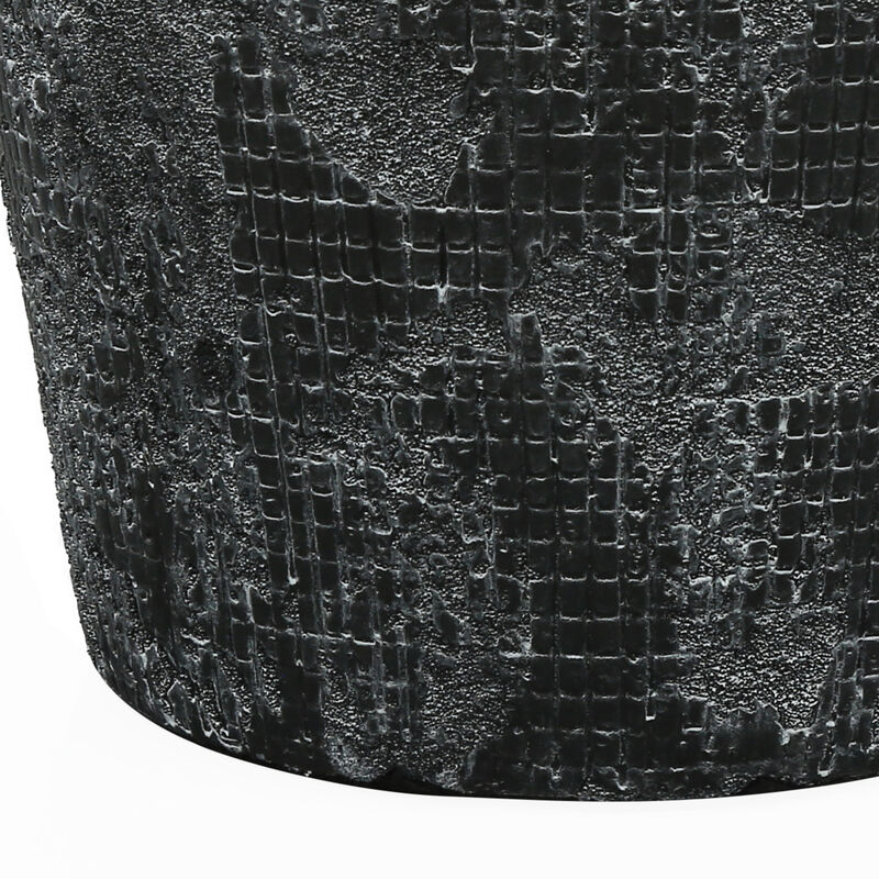 ELEMENT ACE Contemporary Vase-Shaped Textured Accent Table Lamp for Living Room, Bedroom, Home Office &ndash; Customizable Ambiance Decorative Lighting Solution image number 5