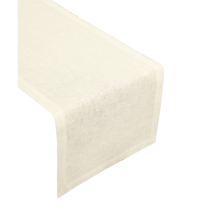 Solino Home 100% Pure Linen Table Runner - Fete