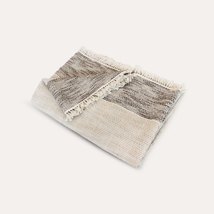 Ancestry Handwoven Throw Blanket Organic Cotton