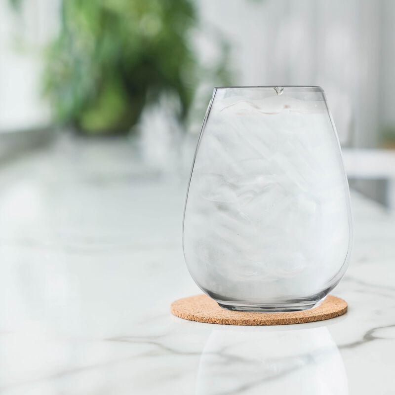 4 oz. Clear Stemless Plastic Mini Goblets (64 Goblets) image number 1