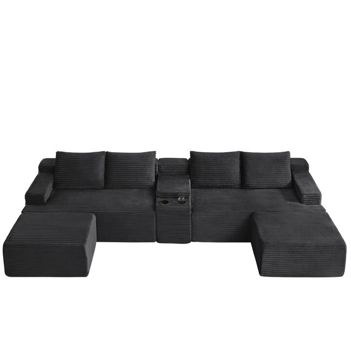 Zossox U-Shaped Sectional Sofa