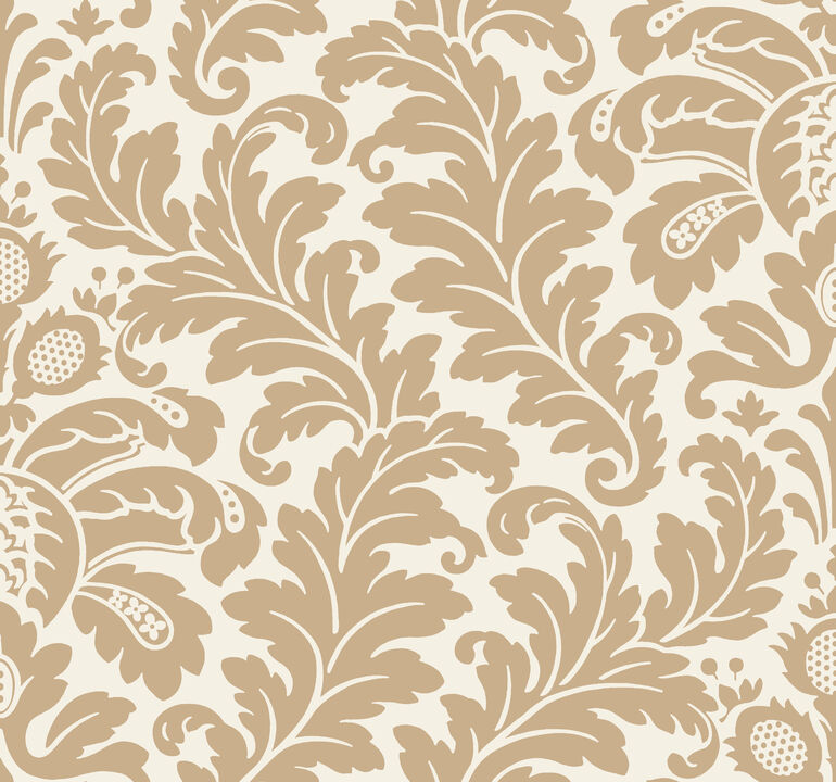 Modern Romance Gold Metallic Wallpaper