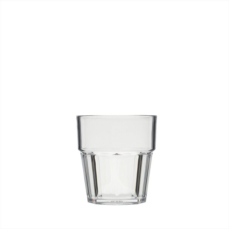 Casablanca dia.3.25" h:3.5" 8 oz. Round Clear Polycarbonate Tumbler (Set of 12) image number 5
