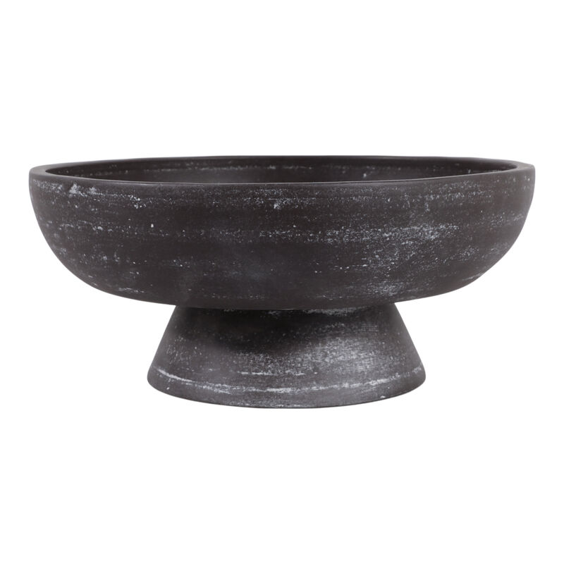 Terracotta Bowl On Pedestal image number 2