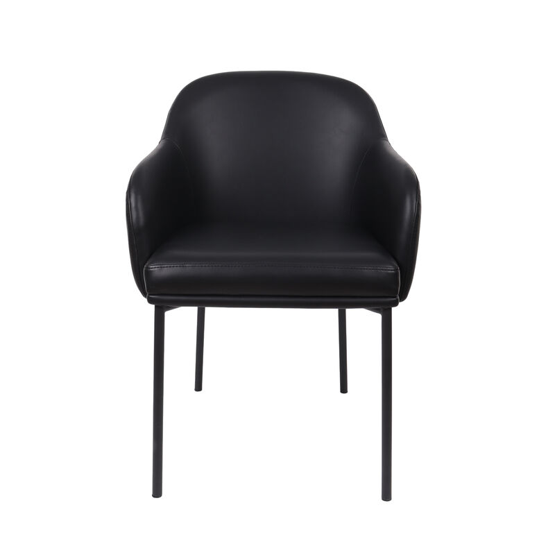 Loft Black Armchair (Set of 2) image number 0