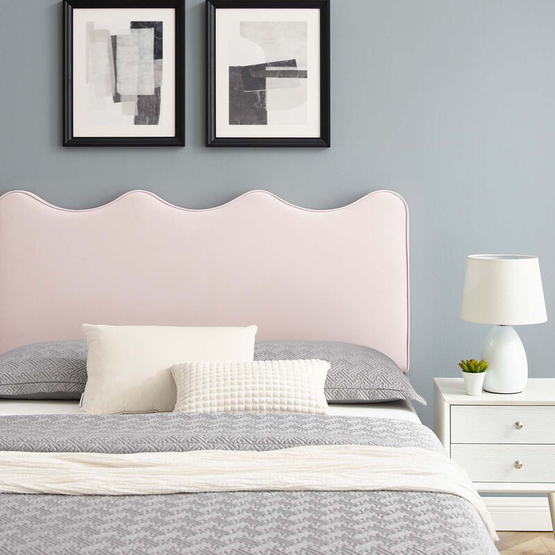 Modway - Current Performance Velvet Full Platform Bed image number 1