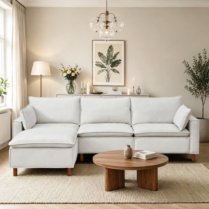 Medsmi Modular L-Shaped Sectional Sofa