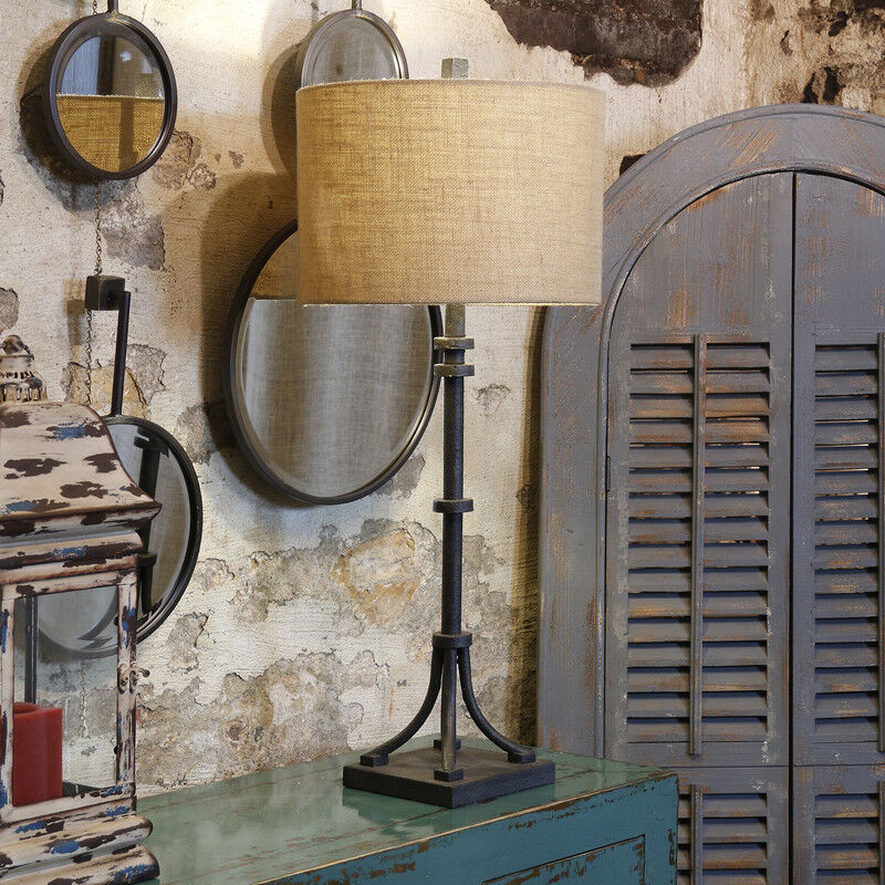 Forge Column Table Lamp