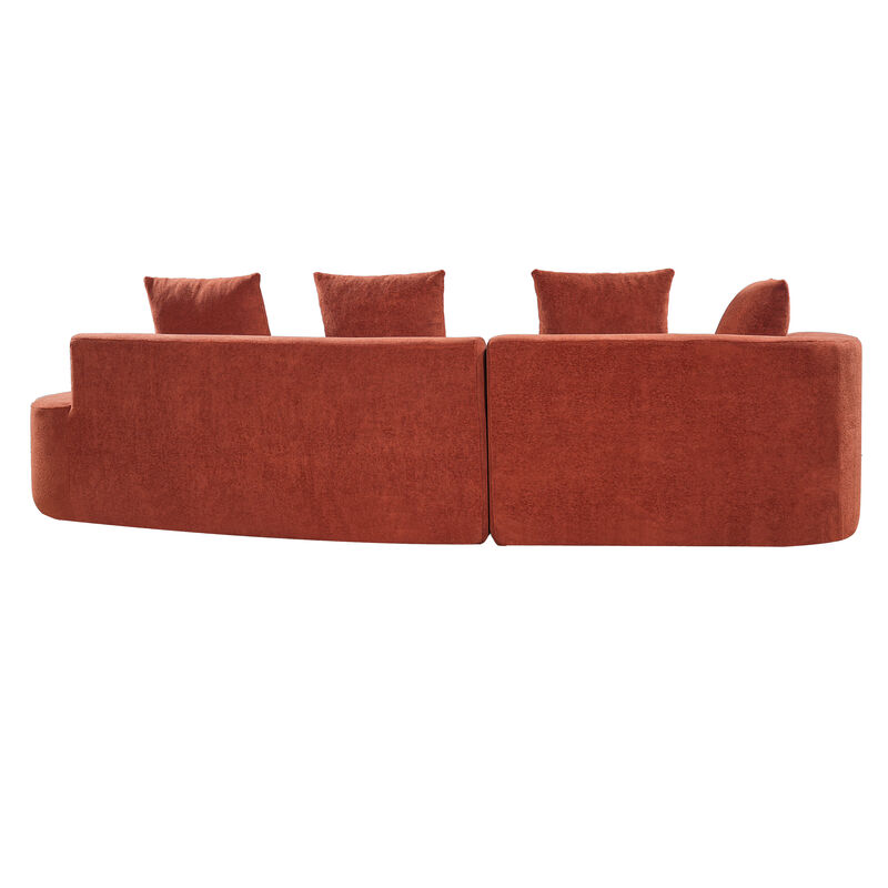 Gastdo  Curved Sectional Sofa image number 6