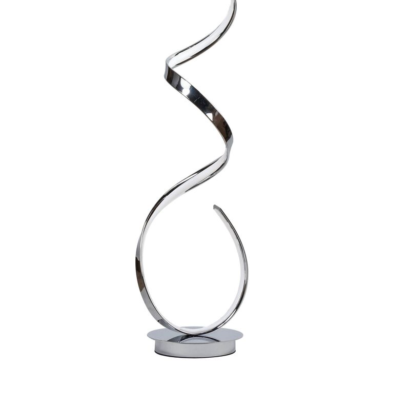 Amsterdam Floor Lamp Chrome Metal Dimmable Integrated LED