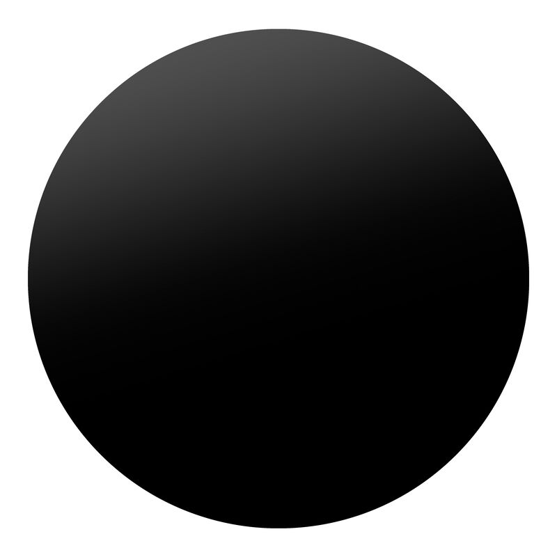 HomeRoots 35" Black Wood Round Pedestal Coffee Table image number 3