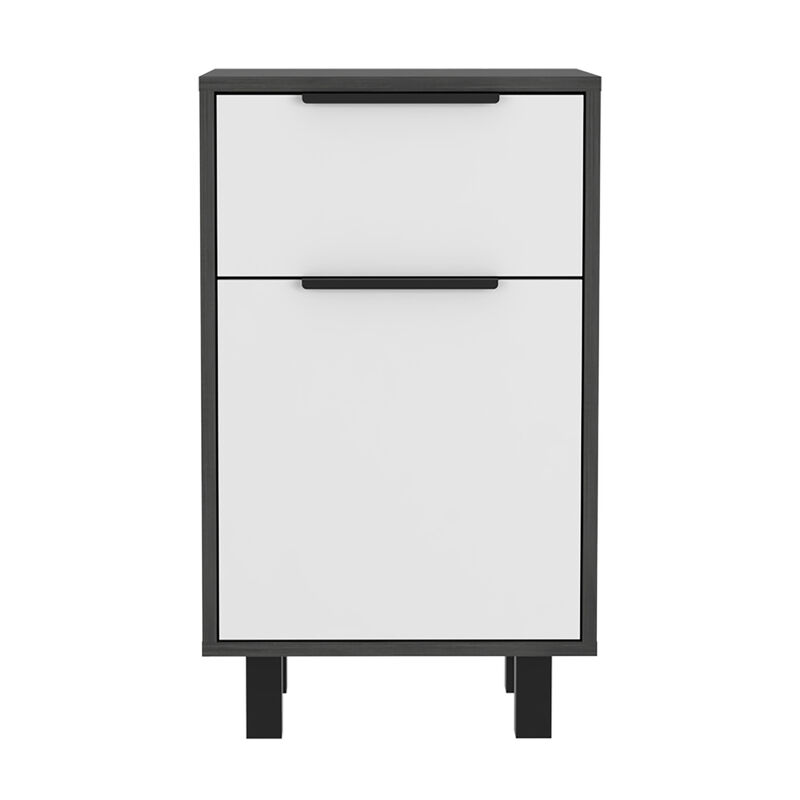 Nightstand Maryland Z, Bedroom, Smoky Oak / White