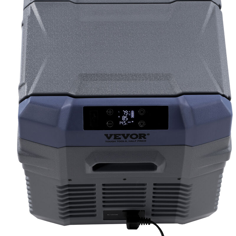 VEVOR Portable Car Refrigerator Freezer Compressor 25 L Dual Zone for Car Home image number 9