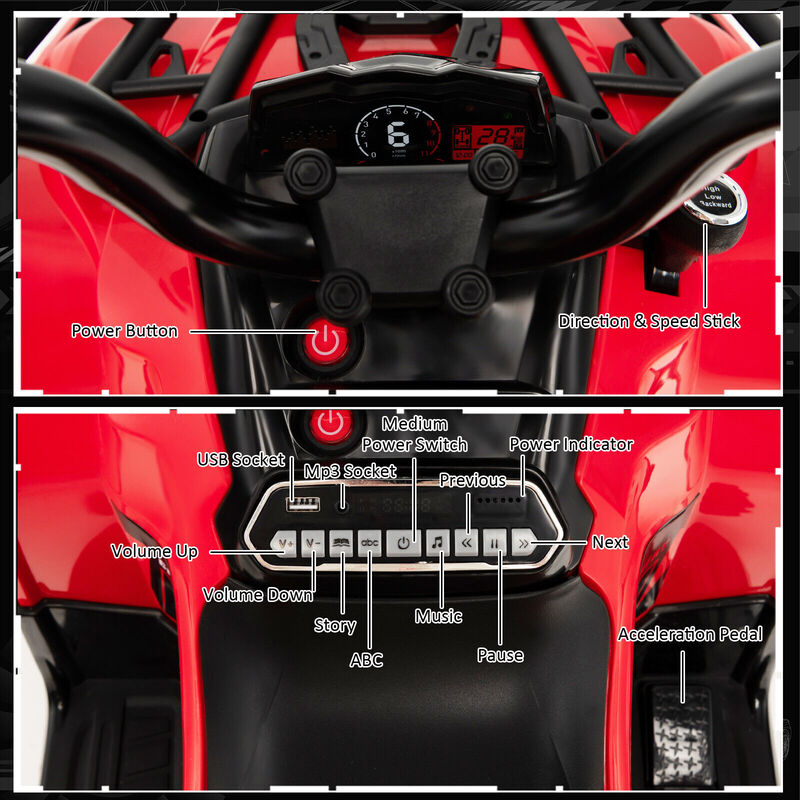 12V Electric Kids Ride-On ATV image number 3