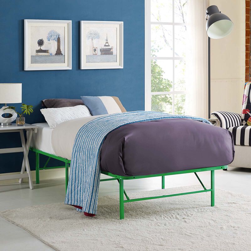 Modway - Horizon Twin Stainless Steel Bed Frame image number 1