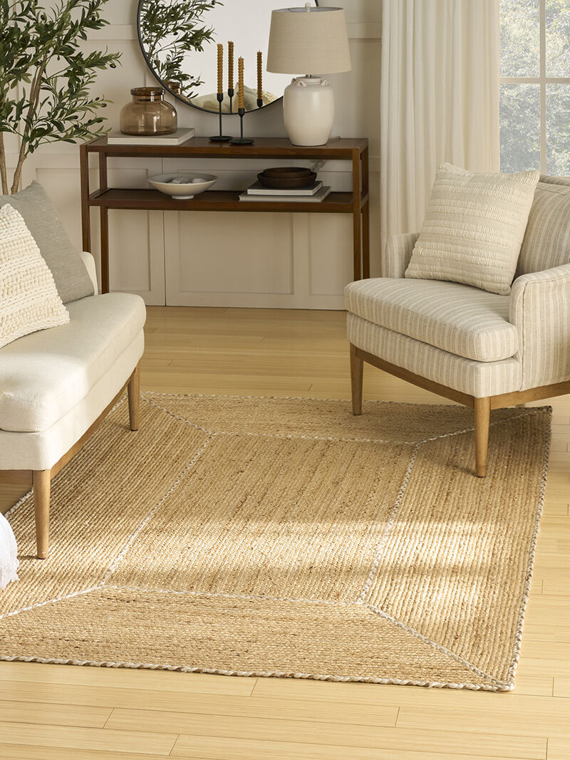 Terrazzo Jute TRJ01 Natural 5' x 7' Rug