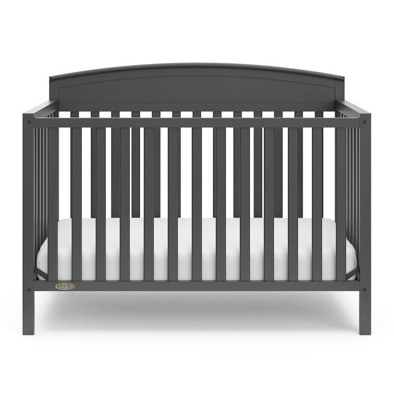 Graco Benton 5-in-1 Convertible Crib (Gray)