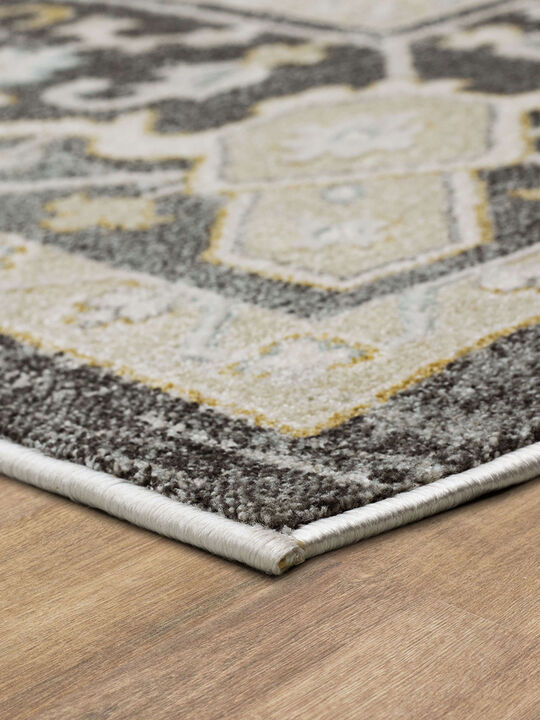 Windermere Edenhall Gray 9' X 12' Rug