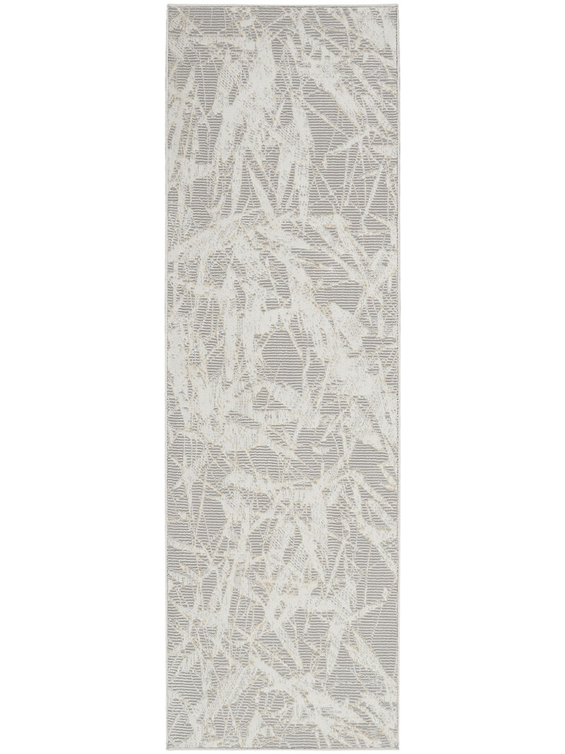CK950 Rush CK956 Gray/Ivory 2'3" x 7'3" Rug