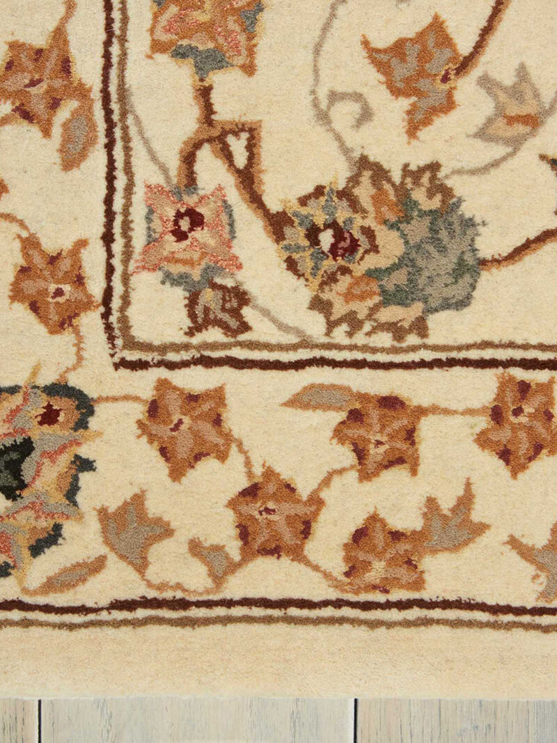 Nourison 2000 2023 Ivory 2'6" x 12' Rug image number 1