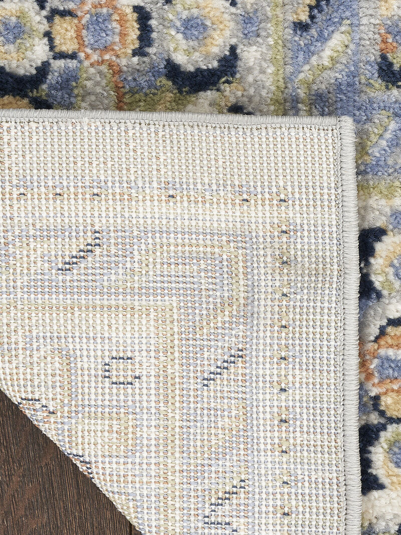 Nourison Essentials Persian NRE07 Blue 2'2" x 14 Rug