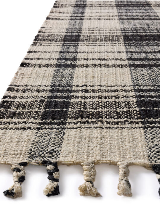 Louie Ivory/Black 2'3"x3'9" Rug