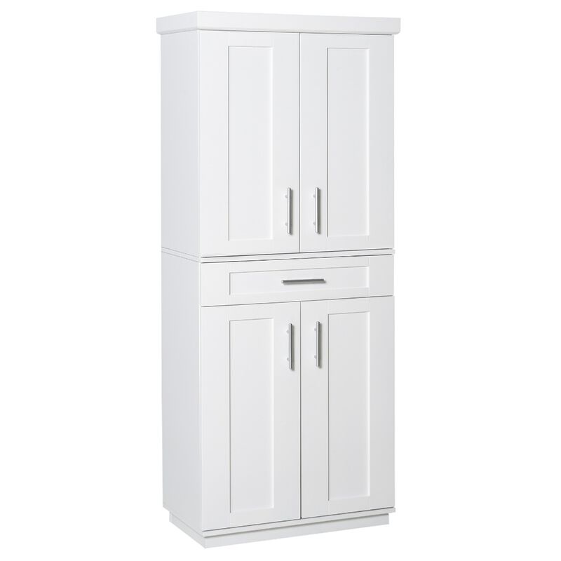 Hivvago Tall Pantry Cabinet with Adjustable Shelves for Kitchen image number 0