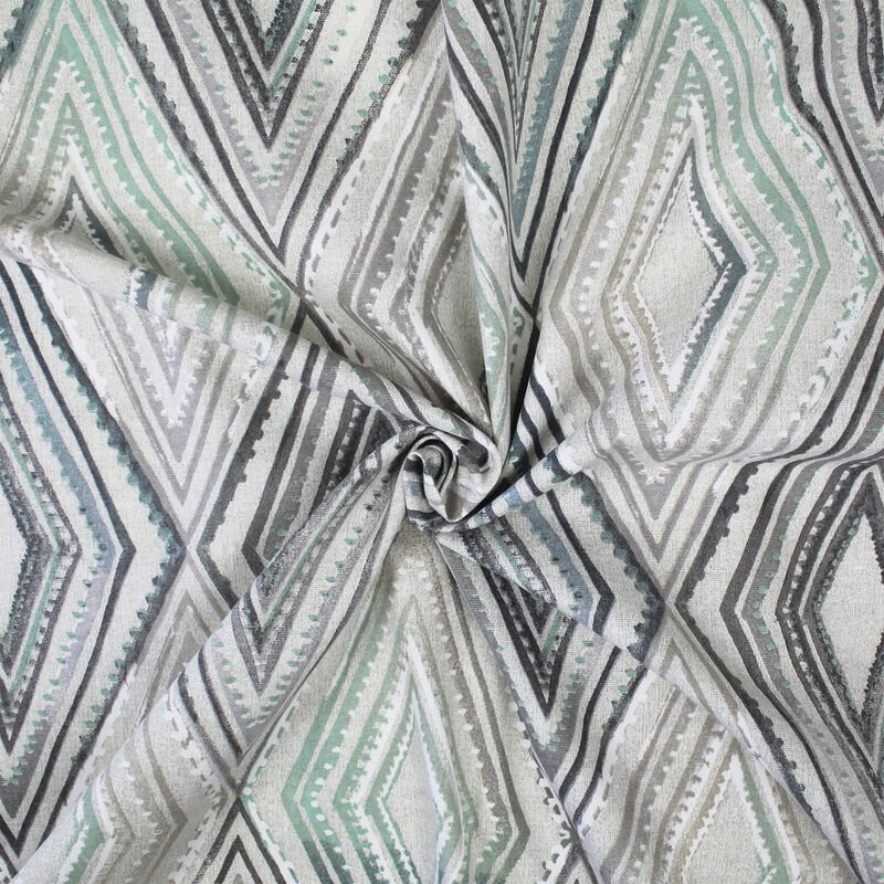6ix Tailors Fine Linens Sloane Seabreeze/Ivory Decorative Throw Pillows
