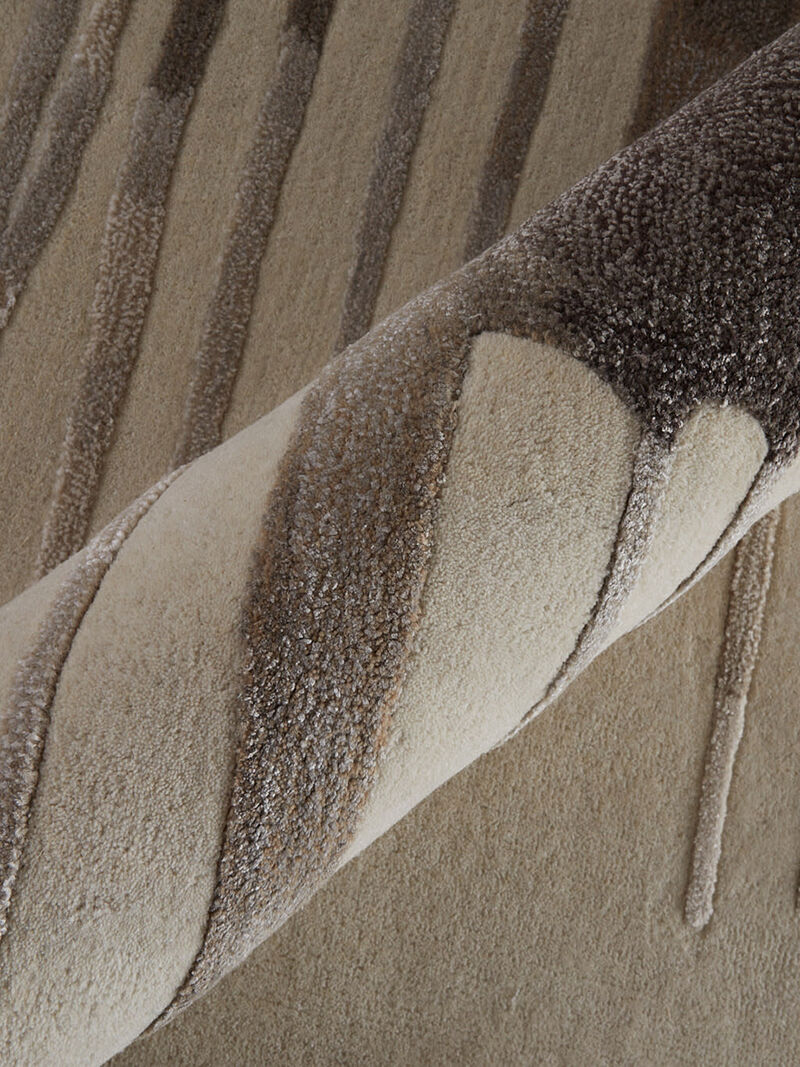 Anya 8882F 5' x 8' Ivory/Brown/Taupe Rug