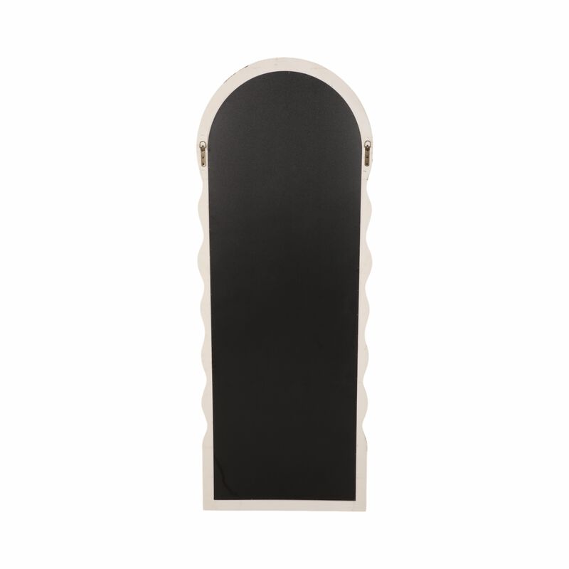 24x64 Layered Curvy Leaner Mirror, White image number 5