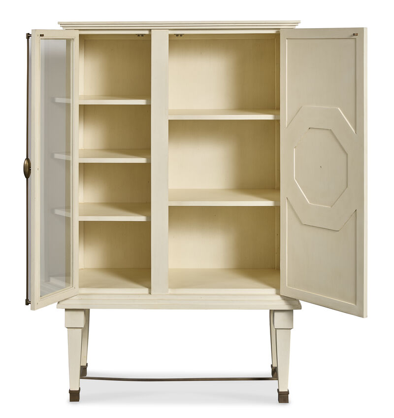 Art White Bar Cabinet