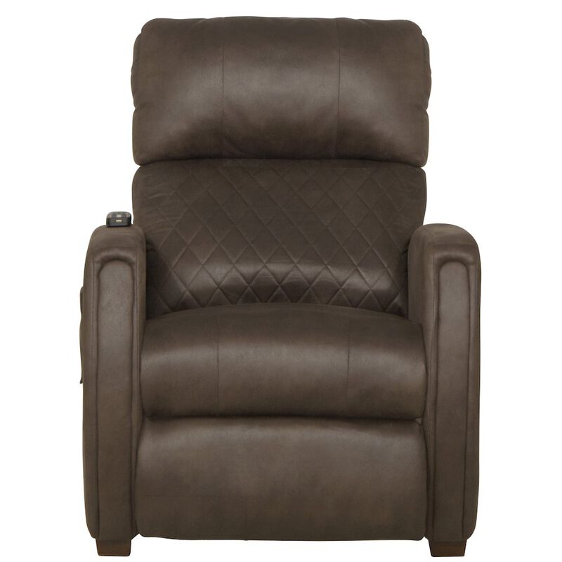 Catnapper Relaxer Power Lay Flat Recliner with Power Adjustable Headrest and Lumbar