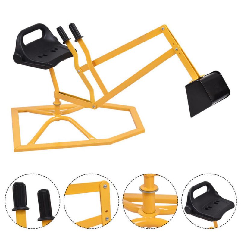 Hivvago Heavy Duty Kid Ride-on Sand Digging Digger