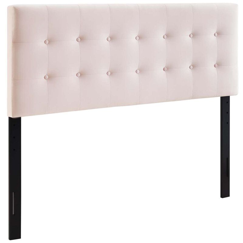 Emily Biscuit Tufted Performance Velvet Queen Headboard image number 2
